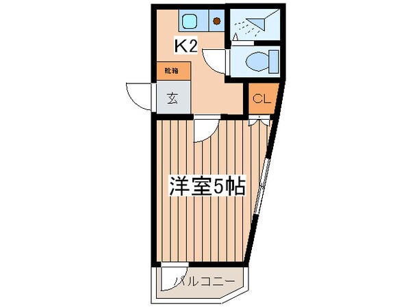 ファインコ－ト橋本の物件間取画像